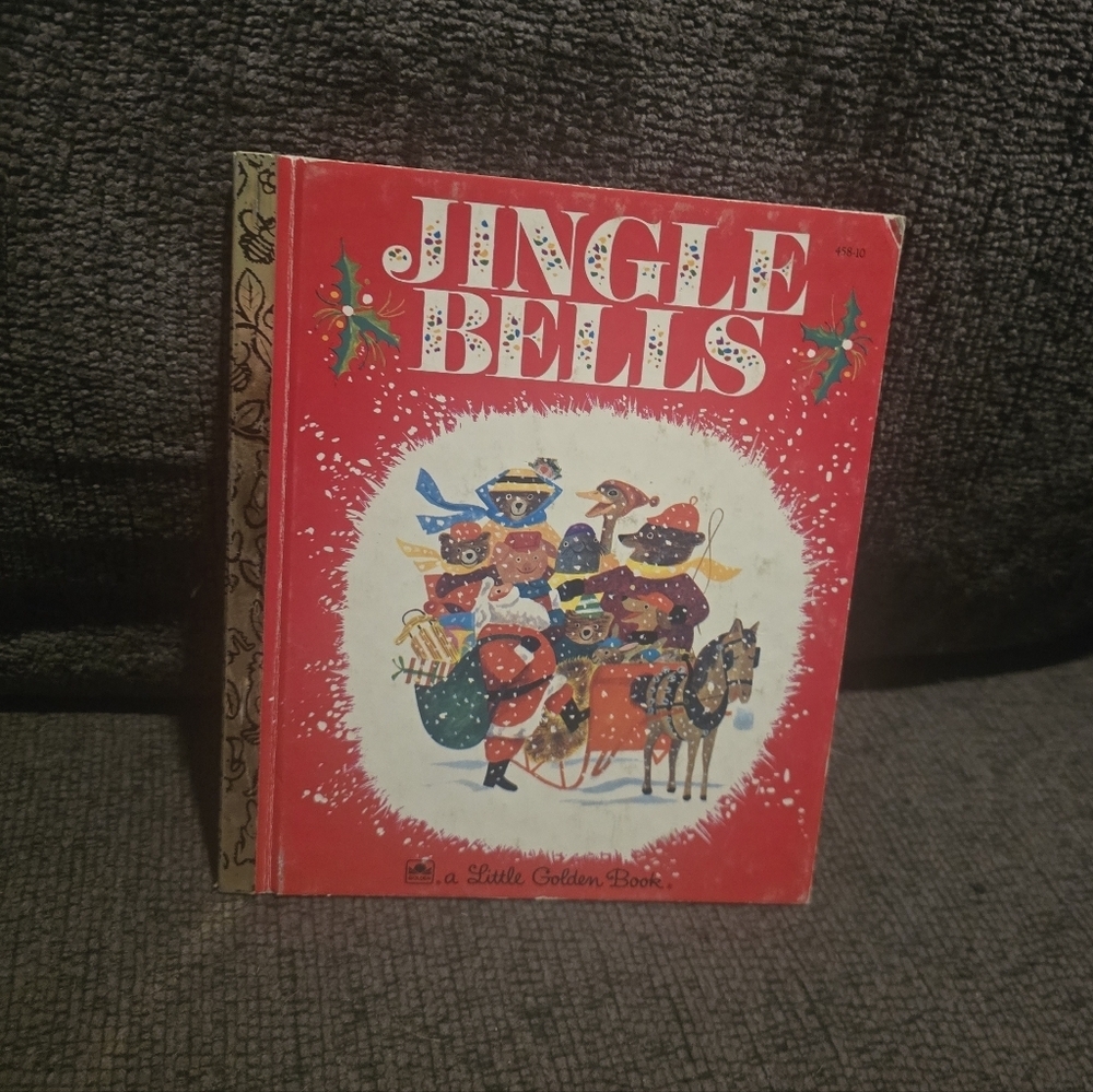 "Jingle Bells" Little Golden Book by Kathleen N. Daly